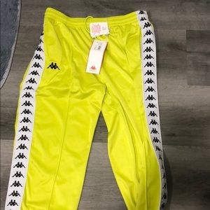 Kappa Pants XXL Neon Green